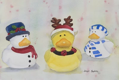 Holiday Ducks In A Row